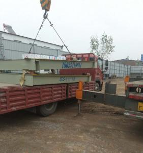 新安縣鐵門(mén)3x14米150噸地磅案例